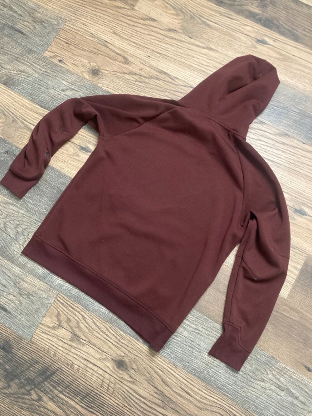 On Running Hoodie Mens Large Maroon Swiss Engineering Pullover - Picture 6 of 6